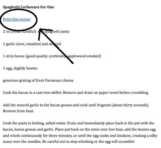 pasta recipe